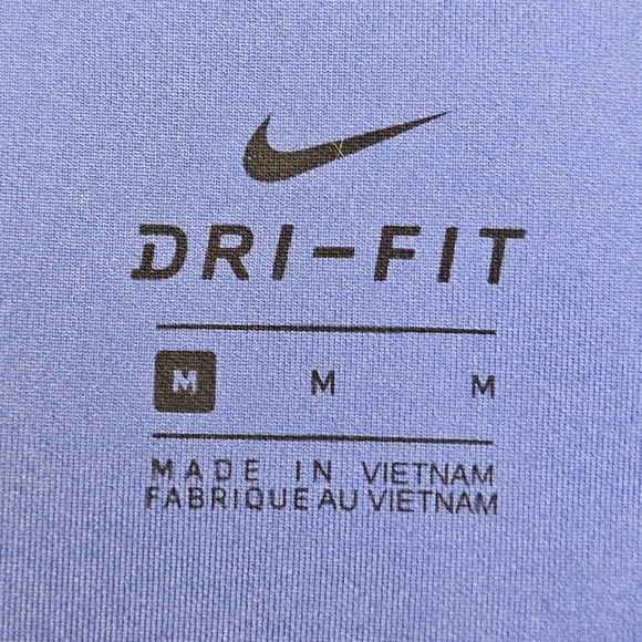 NIKEONE Women's New Mid-Rise 7" Bike Short. Lapis Blue Color Size M - Picture 10 of 16